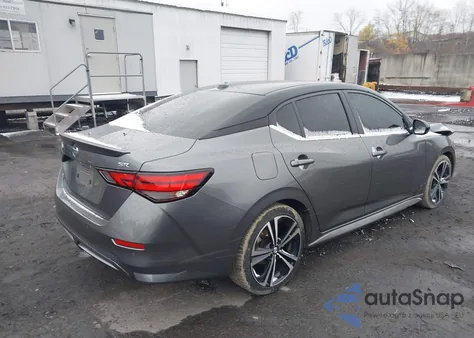 2021 Nissan Sentra Sr Xtronic Cvt из США, поврежденный, VIN 3N1AB8DV6MY321896